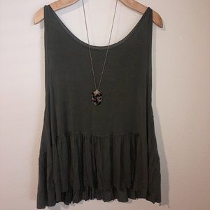 Mossimo | Olive Green Tank | XL